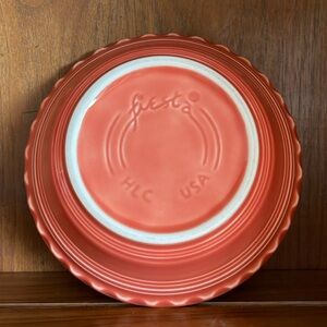 FIESTA 6” Pie Plate Baking Dish in Persimmon- Retired color!
